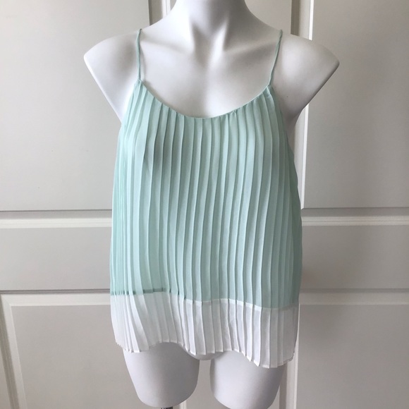 Bar III Pleated Camisole tank top - Picture 1 of 8